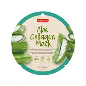 Purederm Masque Cercle - Aloe Collagen - 1pi&egrave;ce