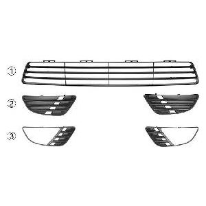 Image de Van Wezel Grille de pare-chocs 4918590 d'origine