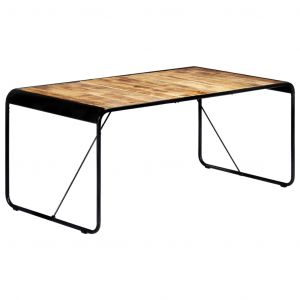 VidaXL Table de salle à manger 180x90x76 cm Bois de manguier brut. Produit Neuf ! Garantie 0 ans !