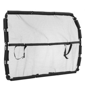Barrière de Voiture pour Chien Réglable-VEVOR-Grille de Séparation Voiture-128 cm-pour Installation sur Sièges Avant