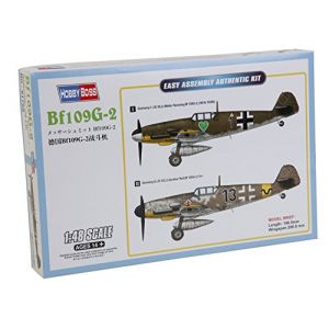 Image de HobbyBoss Maquette Bf 109G-2 - 1/48 - Maquette d'avion