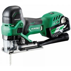 Hikoki Scie sauteuse 160mm 36V 2,5Ah MultiVolt Li-ion Brushless poignée champignon HC - CJ36DBWRZ