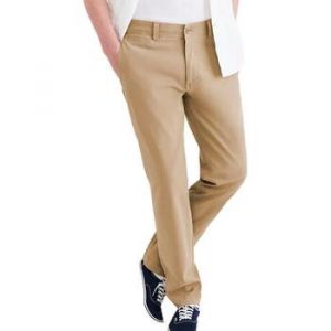 DOCKERS Pantalon chino slim California camel en coton