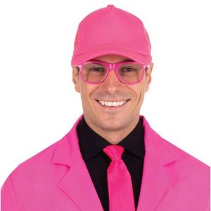 Ruedelafete Casquette rose fluo