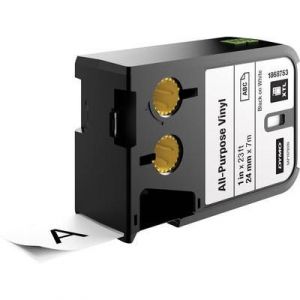 Dymo Ruban XTL Vinyle multiusages 24 mmx7,5m Noir/Blanc
