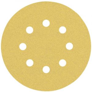 Bosch Feuille abrasive pour ponceuse excentrique Accessories EXPERT C470 2608900806 perforé Grain num 100 (Ø) 125 mm 5