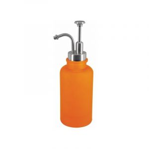 Image de Spirella Distributeur de savon Verre YOKO Misty Orange - Orange