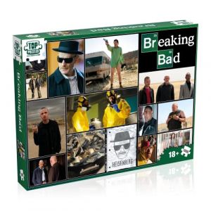 Winning Moves PUZZLE BREAKING BAD - PATCHWORK - 1000 Pi&egrave;ces - Version fran&ccedil;aise