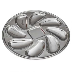 Cook Concept KU0012, Coffret &agrave; Hu&icirc;tres 9 Pi&egrave;ces avec Couteau, Fourchettes et Presse-Citron, Ustensiles de Cuisine &Eacute;l&eacute;gants et Pratiques, Id&eacute;al pour D&icirc;ners Festifs, Gris, Taille Unique