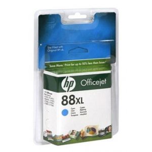 HP Cartouche d'encre N&deg;88XL cyan