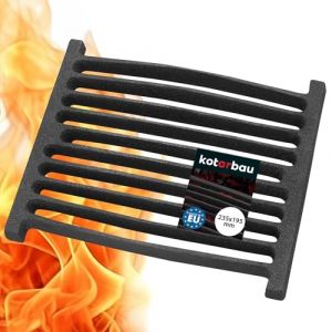 Grille de Cheminée en Fonte 23 x 20 cm - Kotarbau