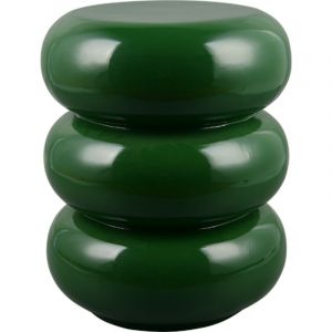 Bout de canapé, GAYA, Table d'appoint céramique, vert Vert en Céramique, BOITE A DESIGN