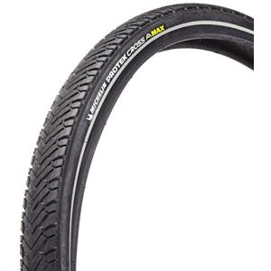 Michelin Protek Cross Max BR Pneu de VTC Mixte Adulte, Noir, 26 x 1,85"