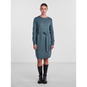 Pieces Bestseller A/S Pcjuliana Ls O-Cou Robe tricotée Noos BC, Trooper, XS Femme