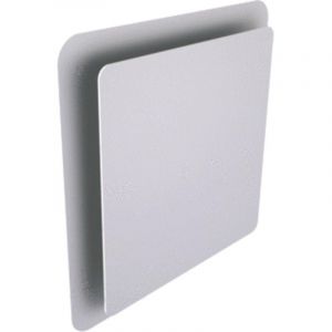 Ubbink Bouche Haelix Quadro - carrée - diamètre 125 mm - blanc Réf. 188061