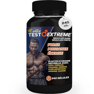 Italian Elite Testo Extreme 240 caps Maca 8000mg. Tribulus, Fieno Greco, Zinco, Arginina. Per Uomo