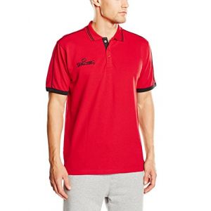 Spalding 3002797 Polo Homme Rouge/Noir FR : XXL (Taille Fabricant : XXL)