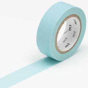 Oz international Masking Tape Basic Uni - Bleu ciel - 15 mm x 10 m