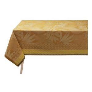 Image de Le Jacquard Français Nappe Nature Sauvage 100% coton Jaune