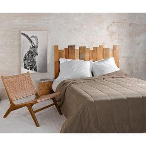 LINDER Plaid Vercors Coloris Taupe en 130x180cm