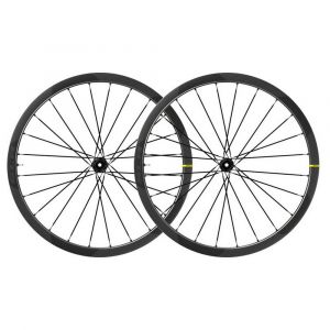 Image de Mavic Cosmic Slr 32 Carbon Cl Pair 9/12 x 100 / 9/12 x 135/142 mm Black - Black - Taille 9/12 x 100 / 9/12 x 135/142 mm