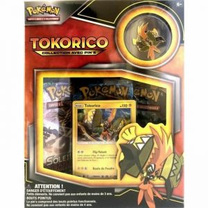 Asmodée POKEMON - Coffret PIN'S TOKORICO - 3 Boosters dont 1 Booster XY Evolution