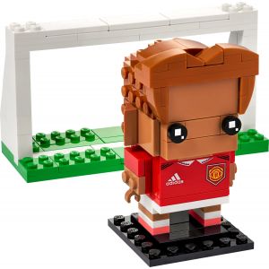 Lego 40541 Brickheadz Manchester United Go Brick Me 530 pièces 10+ Créez votre propre modèle de joueur Manchester United