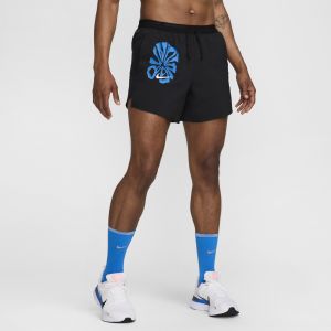 Nike Short Running Dri-fit Stride Energy - Noir/bleu, pointure XX-Large - ['Noir'] - Taille XX-Large