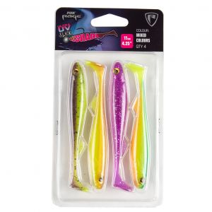 Fox Rage Leurres Slick Shad (x5)