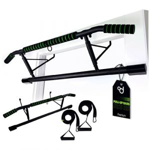 Barre Traction Porte Sans Vis + Sangles de Suspension Barre de Traction Porte Pull Up Bar Door Calisthenics