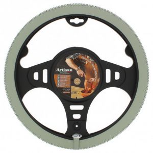 Artisan Couvre volant gris clair daihatsu materia diamètre volant 37/39cm