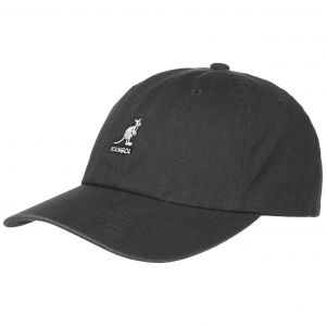 Image de Kangol Washed Casquette de Baseball, Noir (Black BK001), Taille Unique Mixte