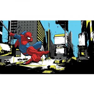 Image de Papier peint Panoramique Surestrip (pose sans colle) Spiderman Cl ic 320X184 CM