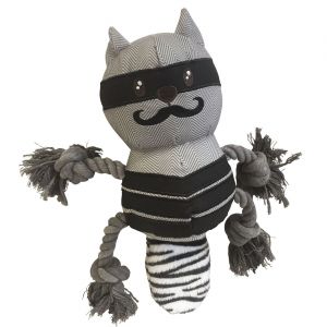 Gloria Jouet pour chien Brutius Raton laveur bleu