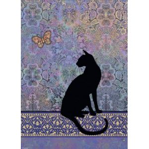 Image de Heye Puzzle Jane Crowther: Silhouette de chat 1000 pièces