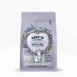Lily's Kitchen Croquettes saines et délicieuses au poisson pour chats senior