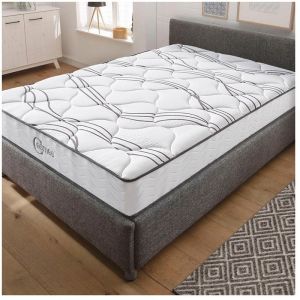 Image de Sofareva Matelas Atlanta | 140x200cm | &Eacute;paisseur 20cm | Mousse M&eacute;moire de forme | Ressorts ensac s