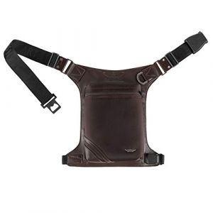 Artonvel Original Enti&egrave;rement Marron Sacoche de Jambe