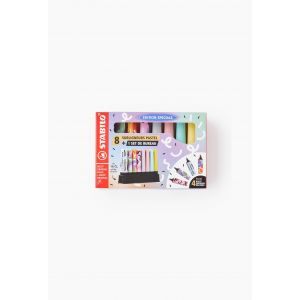 Stabilo Surligneur BOSS ORIGINAL - Set de bureau x 8 surligneurs pastel dont 4 pastel by Ju Schnee