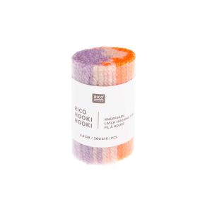 Fil à Nouer 6,5 cm Marbré – Rico Hooki Hooki(...) - Lilas Violet