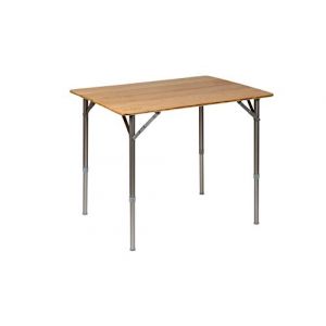 Bo-Camp Table de camping pliable Suffolk 80x60 cm Bambou