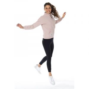 Snap Zip Up Sweater - Sweatshirt femme Powdery Pink M