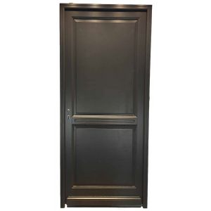 Porte D'entrée Bois Pleine, Elina, H,215xl,90 P, Droit Cote Tableau + Poignée Et Barillet (Ref 010723no) Gd Menuiseries