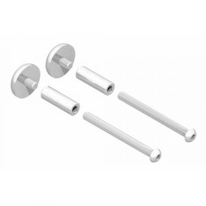 La Croisée DS Fixation pour poignée simple porte battante inox Diva XIV