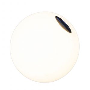 Martinelli luce Lampe de table Bowl Outdoor pour l'ext&eacute;rieur blanc en mati&egrave;re plastique