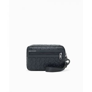 Armani Exchange Trousse Signature Homme Noir