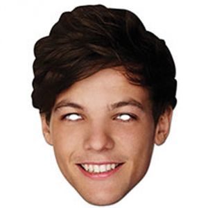 Masque One Direction Louis Tomlinson en carton