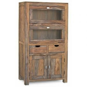 Buffet 80x40 Palissandre huilé Gris taupe nature grey 60 - gris