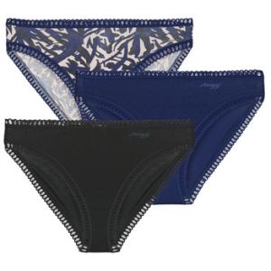 Sloggi Culottes & slips GO Crush High leg PACK DE 3 Marine - Taille EU XXL,EU S,EU M,EU L,EU XL,EU XS