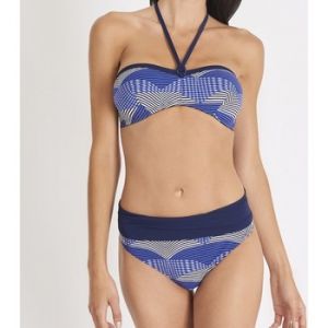 Image de Aubade Maillots de bain maillot de bain bandeau coque - soupir des mers - bleu - Taille EU S,EU M,EU L